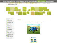 Tablet Screenshot of modeltractorco.net